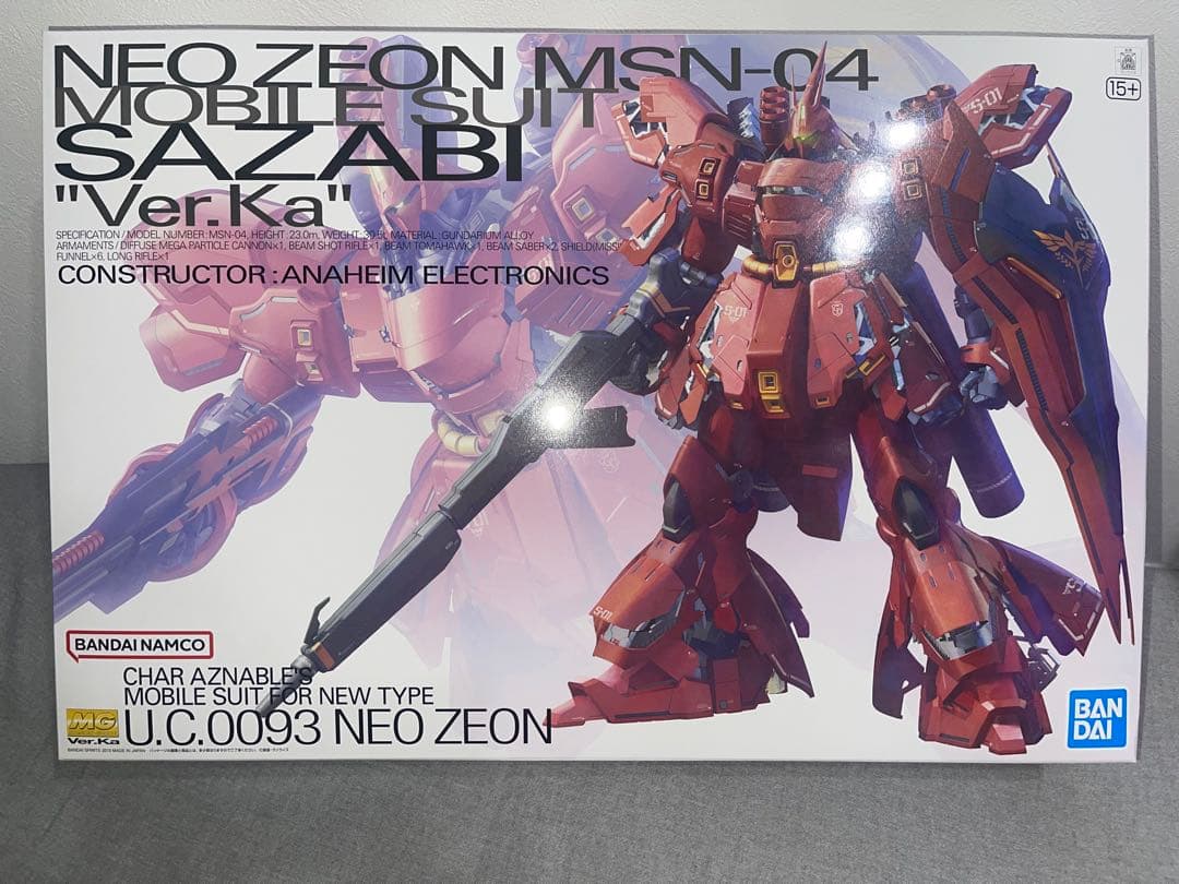 MG 1/100 MSN-04 サザビーVer.ka 逆襲のシャア