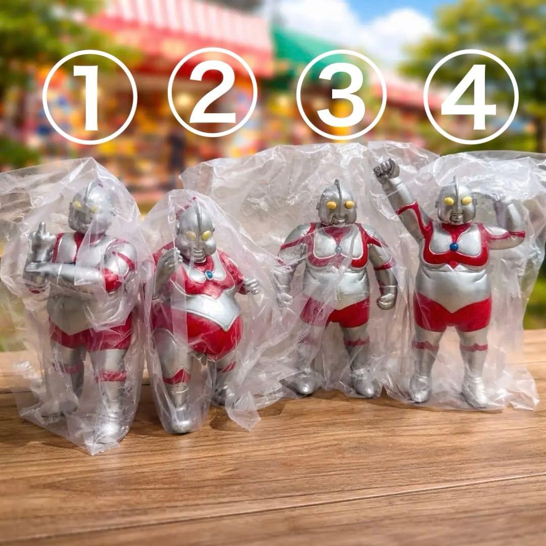 デブトラマンフィギュア 4体セット　新品