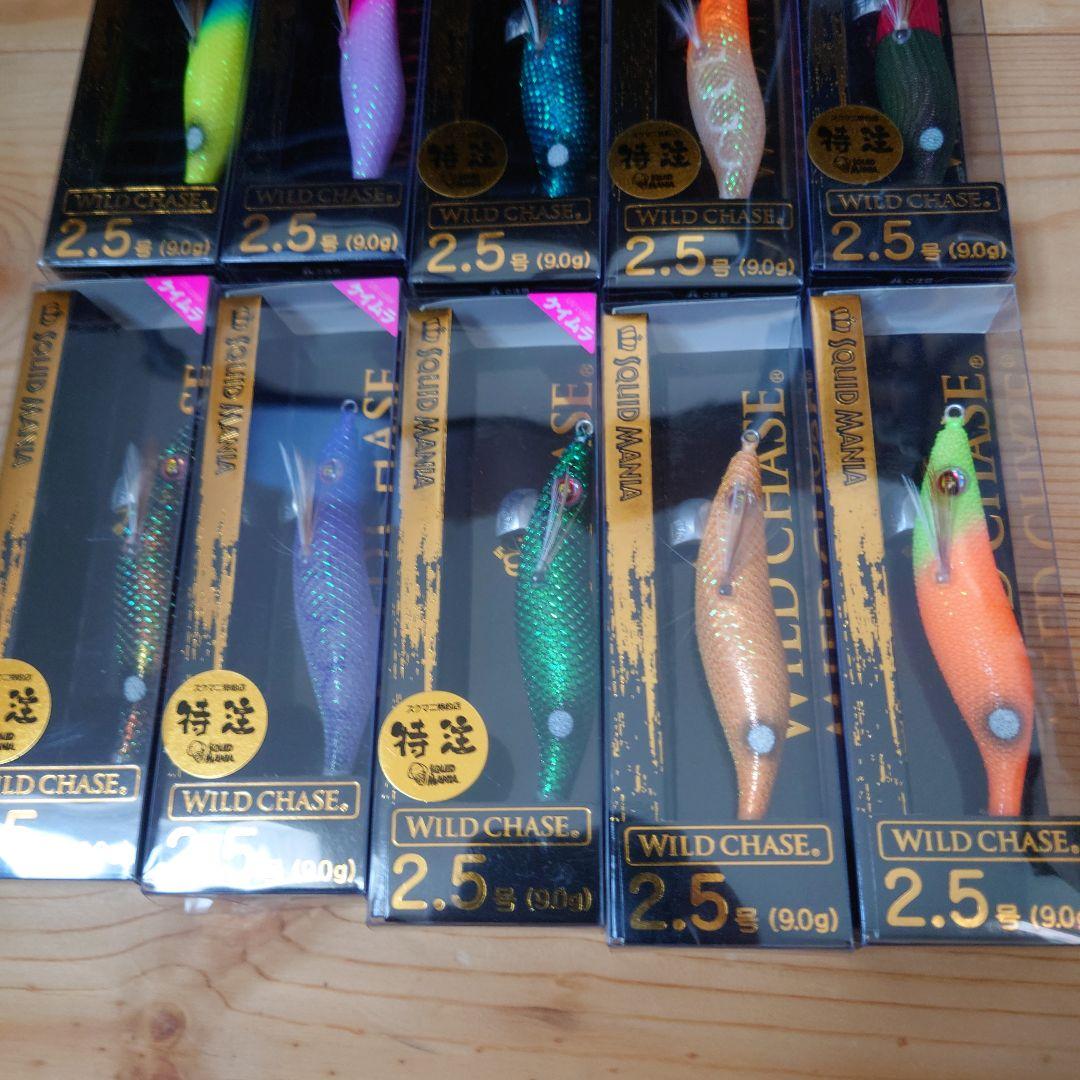 新品未開封　WILD CHASE 2.5エギ 10個セット