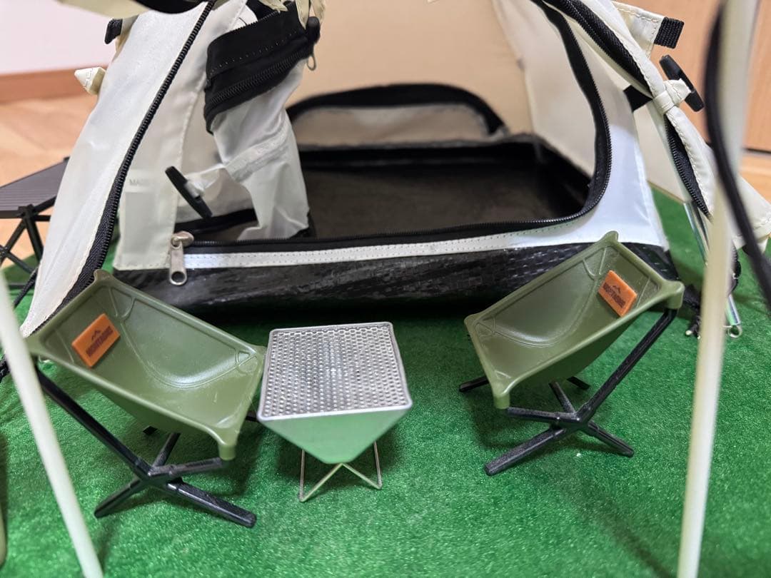 IGNIO イグニオ ミニチュアテント 12/1 セット ミニチュアハウス