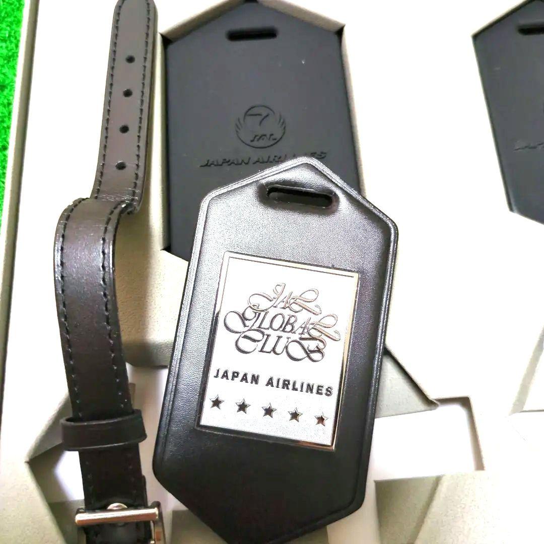JAL黒亀ネームタグ大小2個セット