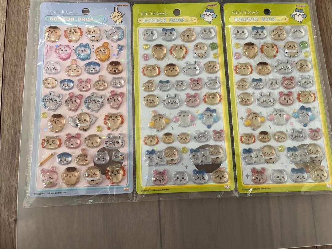 ボンボンドロップシール　まとめ売り　シール帳　完成品