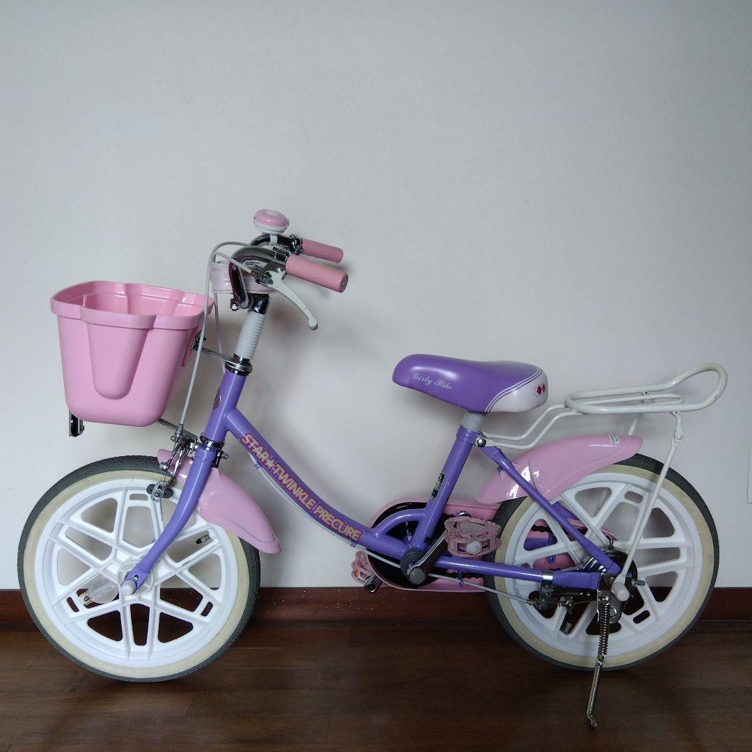 【諸々セット】プリキュア 自転車 16インチ/キックスケーター/ローラーシューズ