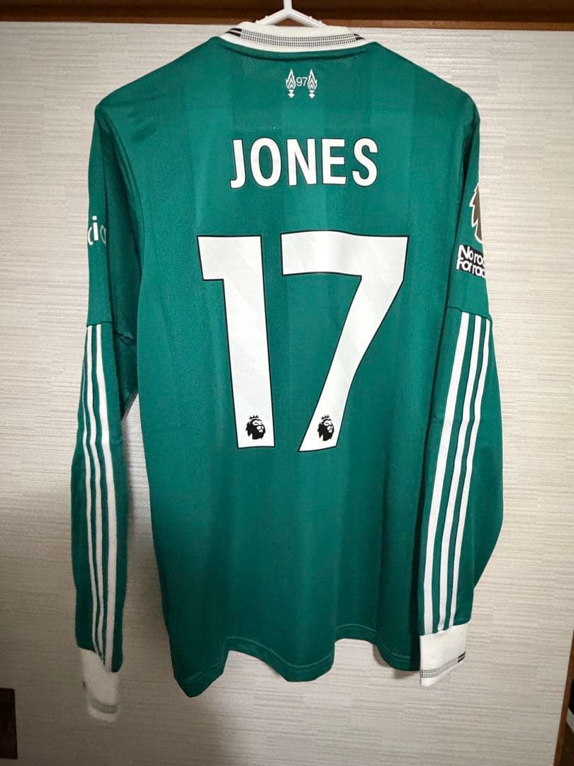 リバプール カーティスジョーンズ ユニフォーム Lサイズ 正規品 試着のみ