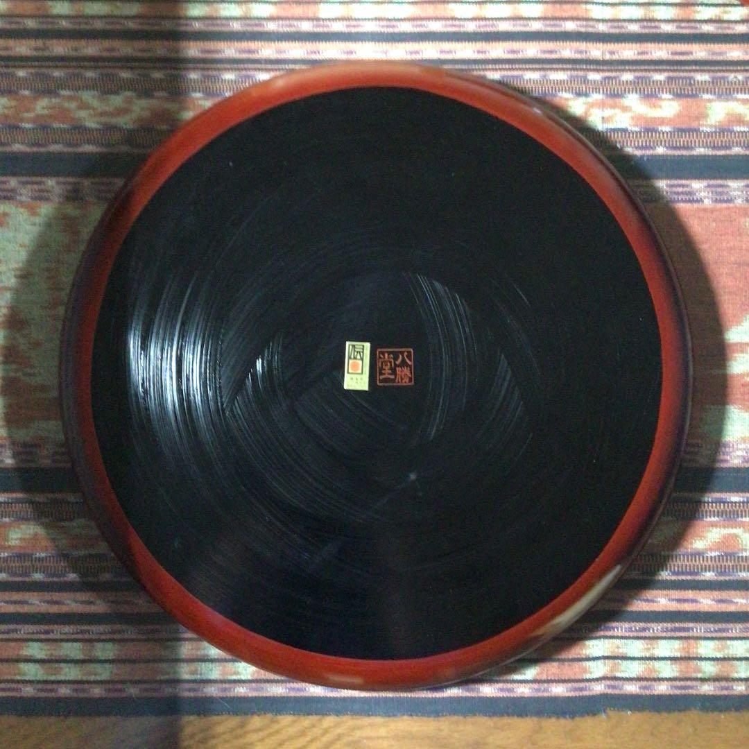 『フォロうー特価』　鎌倉彫　八勝堂　× 陽堂　お盆　2枚