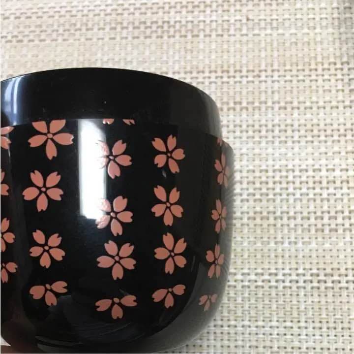 棗(なつめ) 磨き蒔絵 雪月花 桐箱付き 新品未使用