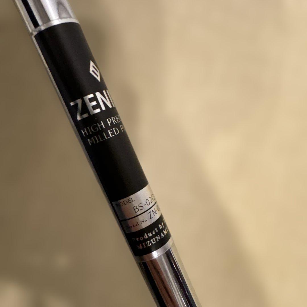 ゼニス　ZENITH BS-02C 303P パター　34 美品　保証書あり