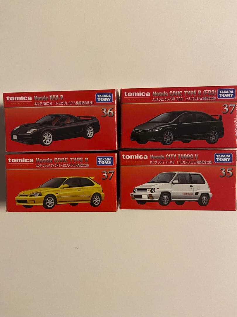 トミカプレミアム 初回特別ホンダ車4車種セット　新品未開封