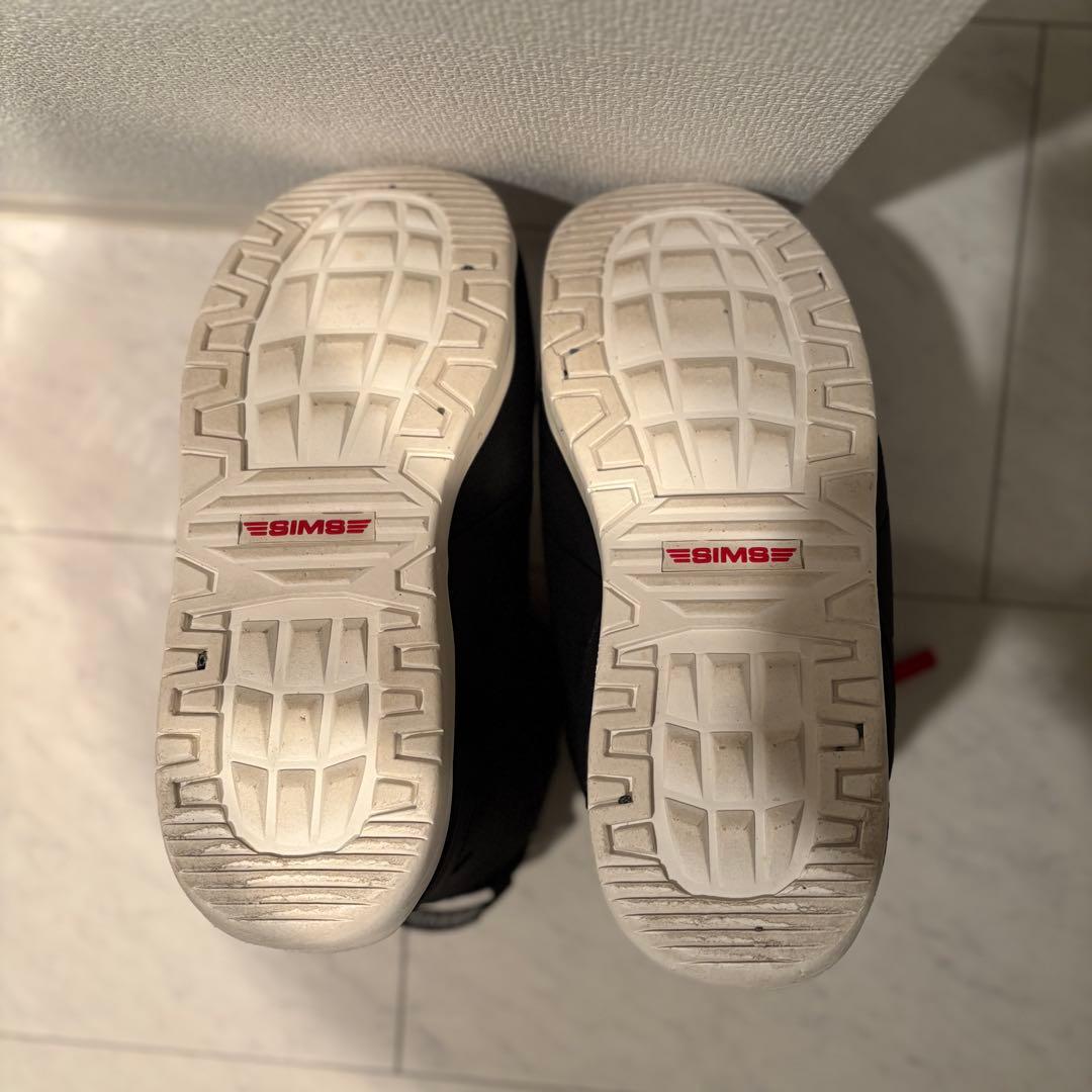 SIMS operation 黒 26cm スノボブーツ