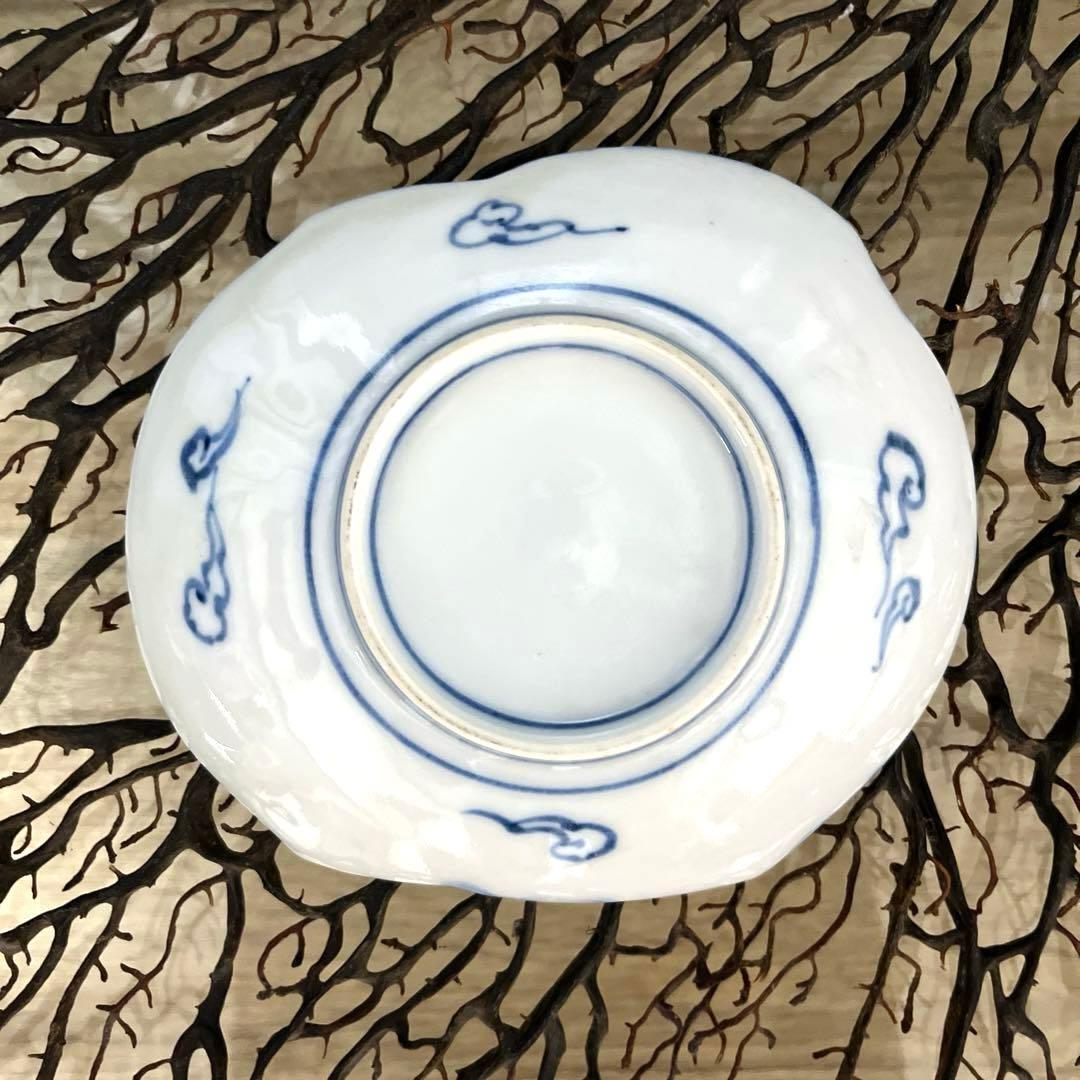 骨董　古伊万里　瀬戸　変形皿　壺型　甕型　青磁　膾皿　向付　平皿　２客限り