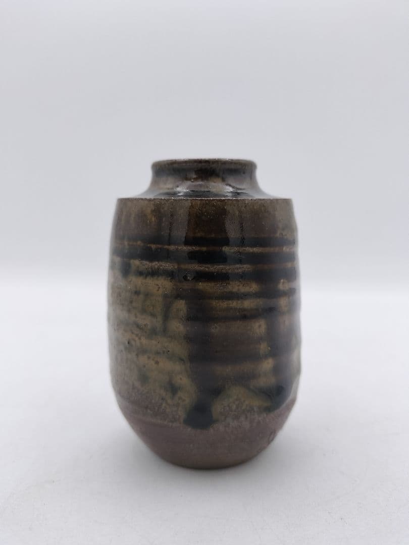 c629 茶入 丹波　藤種緞子 森本陶谷 木箱 茶道具 古物