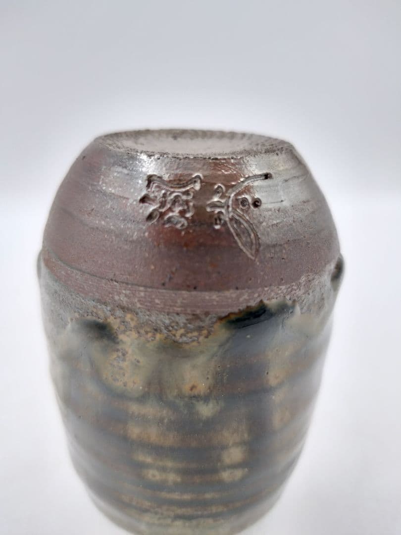 c629 茶入 丹波　藤種緞子 森本陶谷 木箱 茶道具 古物