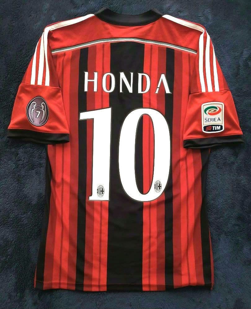 【激レア】ACミラン 14/15シーズン 本田圭佑 ユニフォーム Mサイズ