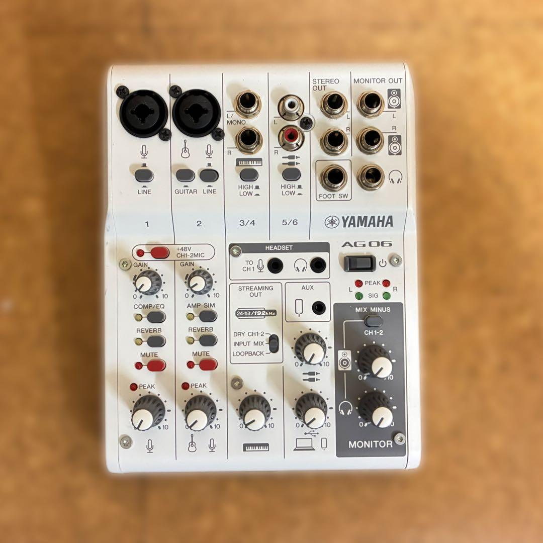 YAMAHA AG06 MK2 オーディオインターフェイス