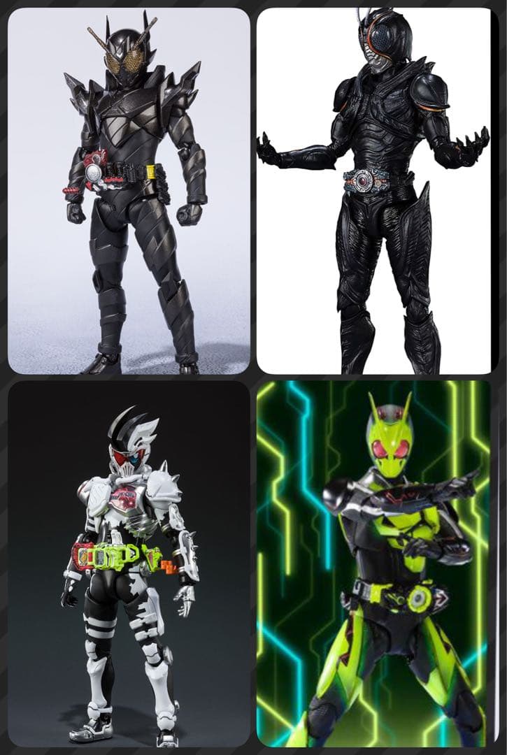 仮面ライダーフィギュアーツ まとめ売り 6体セット