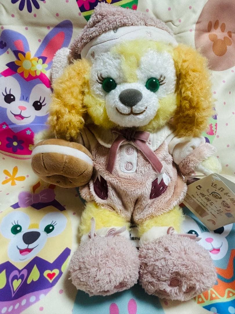 激カワ❗️上海ディズニーリラックス　クッキーアンSSぬいぐるみ❣️新品タグ付き✨✨