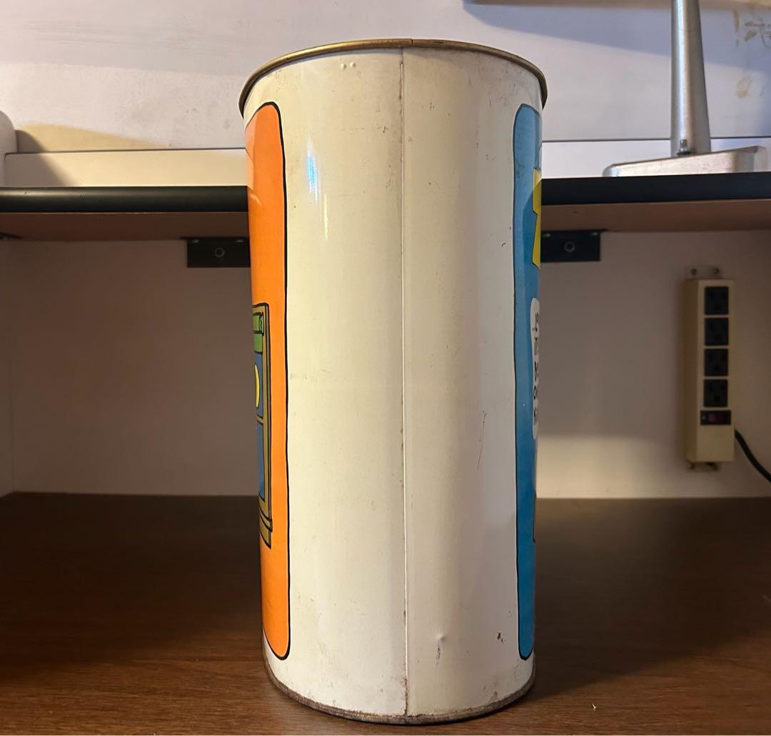 ブリキ製 ゴミ箱 CHEINCO製 ZIGGY Trash Can