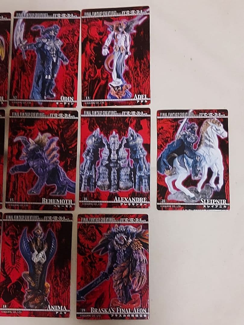 ファイナルファンタジークリーチャーズ Vol.2 彩色版全10種