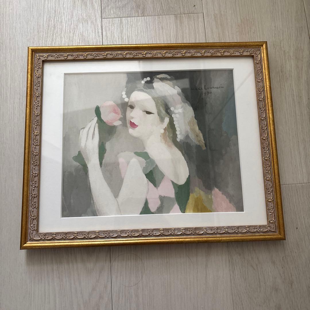 y　マリー・ローランサンばらの女　　アーティシャルフラワーセット