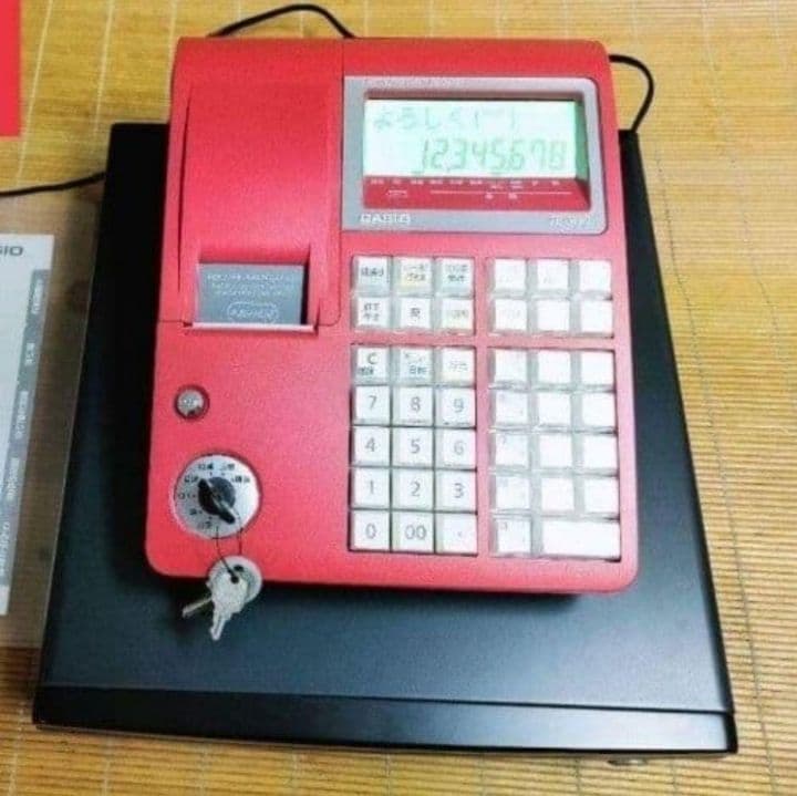 カシオレジスター　TE-300　フル設定無料　 送料無料人気機種　222251