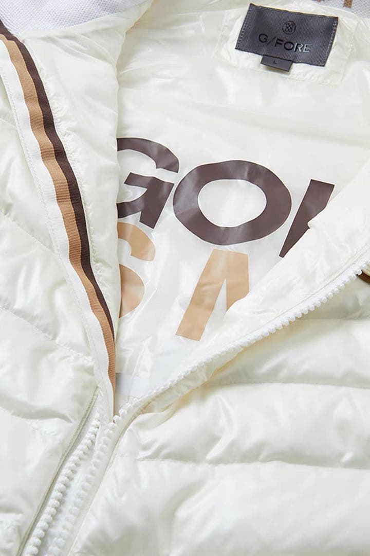 G/FORE ジーフォアゴルフ Lサイズ メンズ ベスト ホワイト