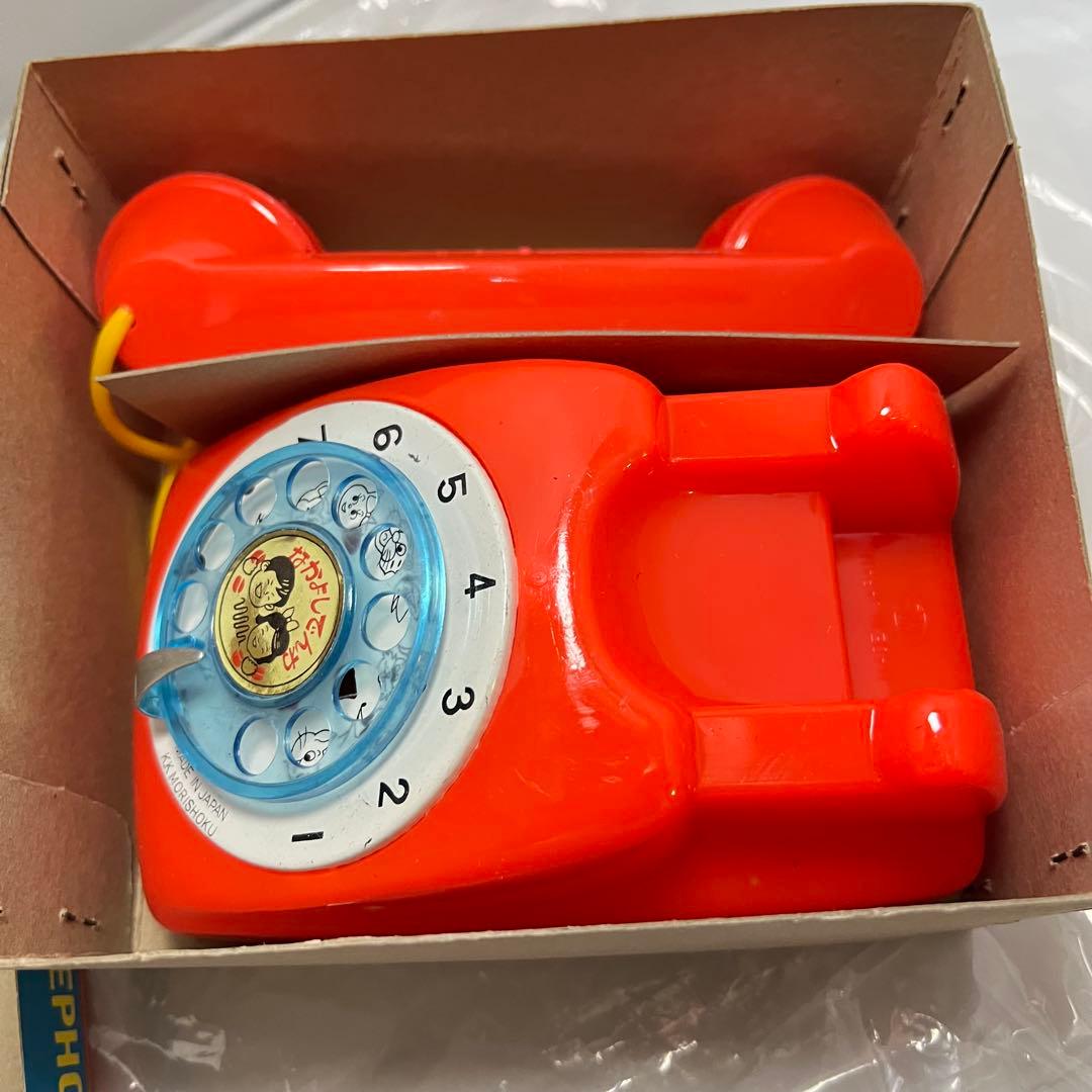昭和レトロ　電話おもちゃ　当時物　corona telephone　【4】