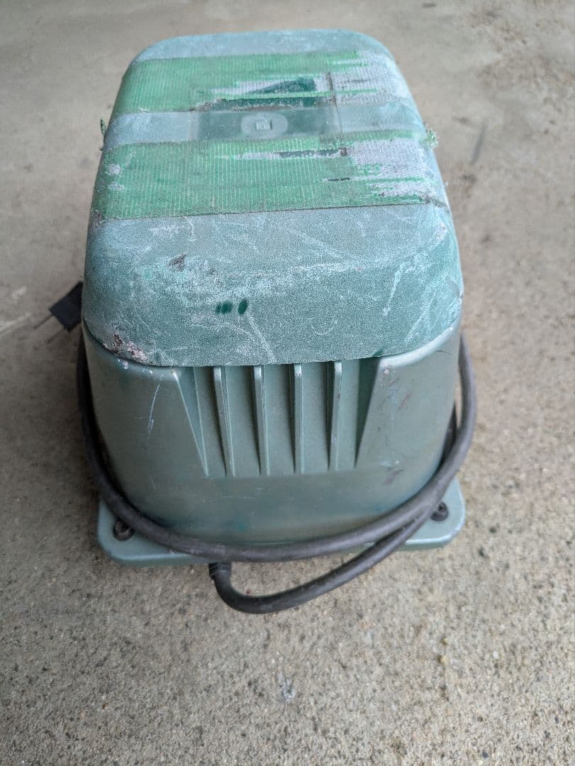 動作品　ダイヤフラム取替済　ブロワー HP-150 　風量190リッター出てます