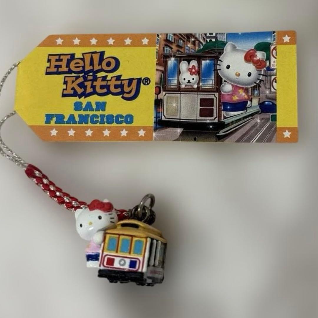 ご当地キティー　USA サンフランシスコ限定　根付　ストラップ　激レア　平成