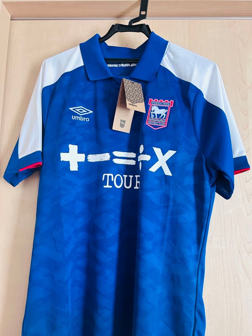 【新品・未使用】Ed Sheeran イプスウィッチ・タウンFC ユニフォーム