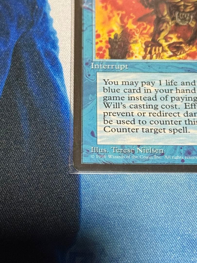 Force of Will 意思の力　1枚　マジックザギャザリング