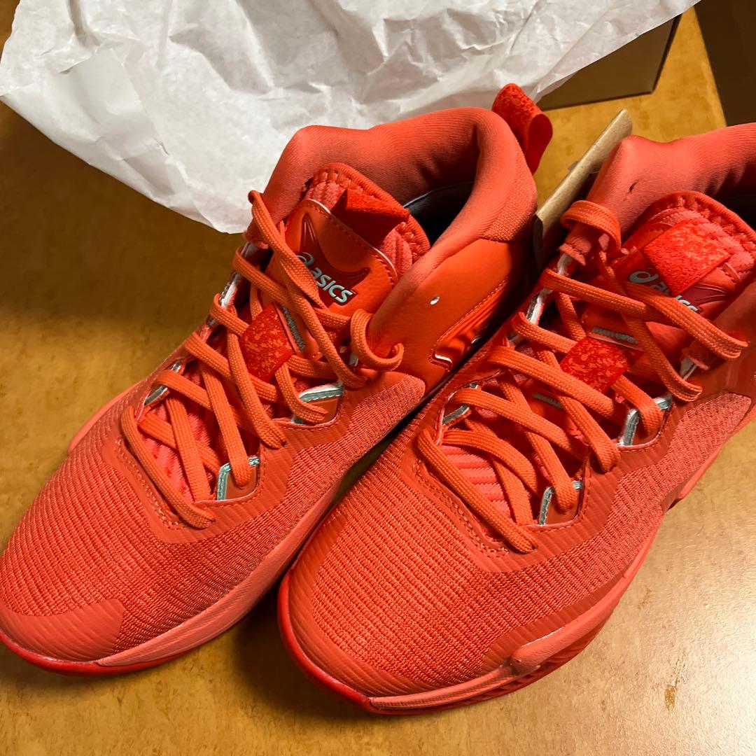 ASICS バスケットボールシューズ nova surge3 オレンジ