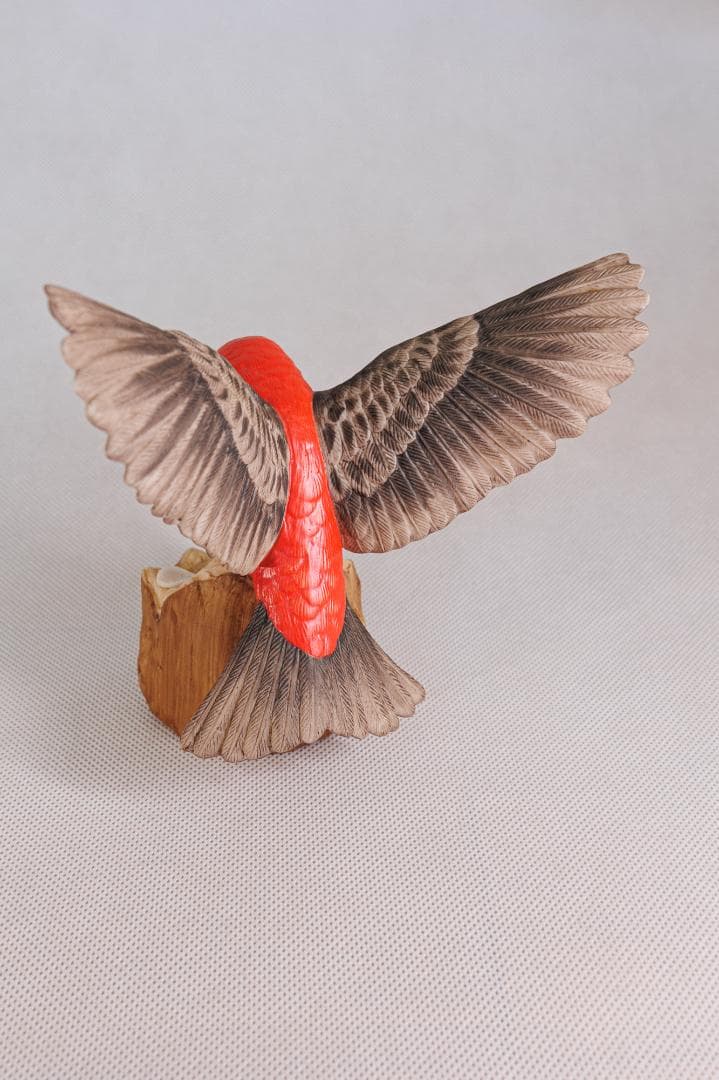 【レア】パーカー　デュオフォールド　「スカーレットタナガー」万年筆スタンド