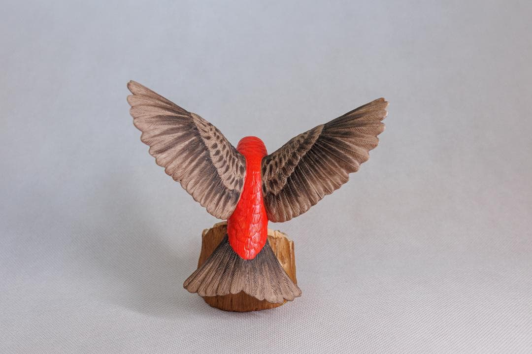 【レア】パーカー　デュオフォールド　「スカーレットタナガー」万年筆スタンド