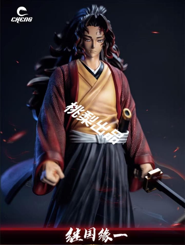 新品未開封『鬼滅の刃』継国縁壱＆黒死牟 CHENG JacksDoガレージキット