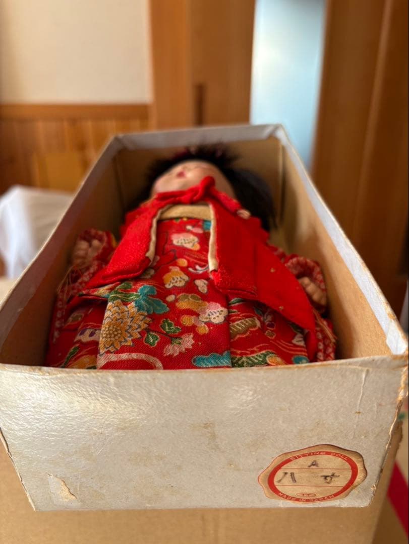 抱き人形 レトロ 和風 着物