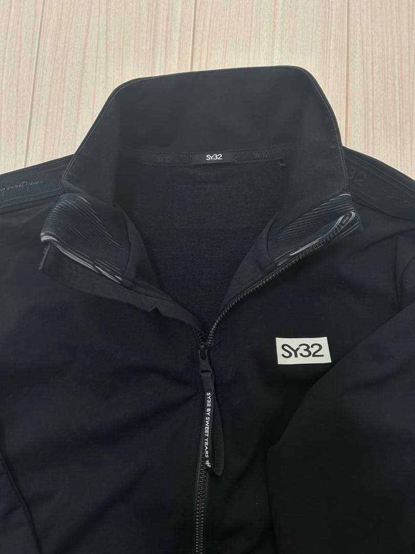 【美品】SY32 GOLF ドライストレッチジャケット 黒 Lサイズ