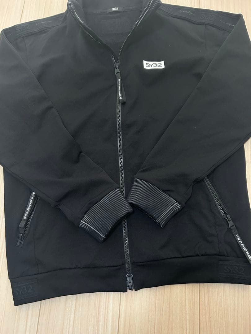 【美品】SY32 GOLF ドライストレッチジャケット 黒 Lサイズ