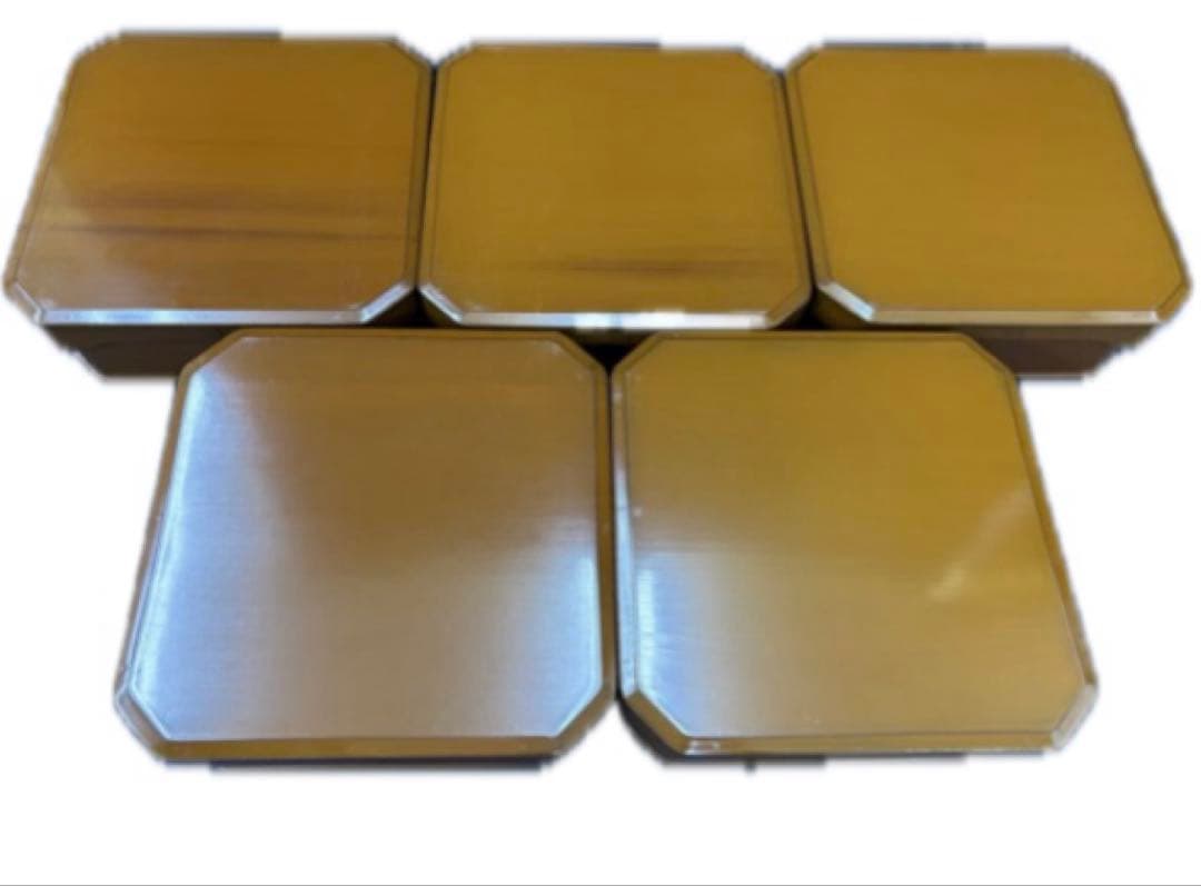 堅地屋清兵衛 大徳寺形縁高 ５段 茶道具 菓子器