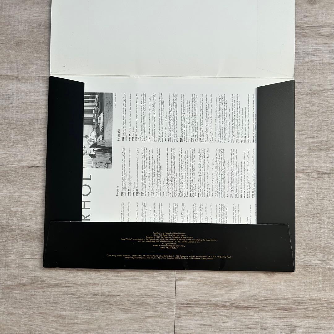 【アンディ・ウォーホル美術財団スタンプつき】『理由なき反抗』 シルクスクリーン