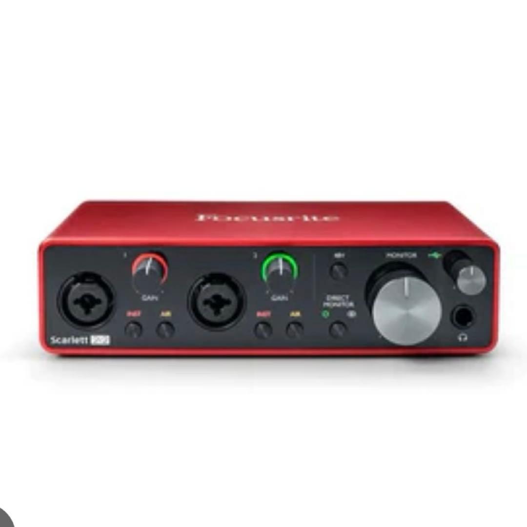 DJ機材 Focusrite Scarlett 2i2