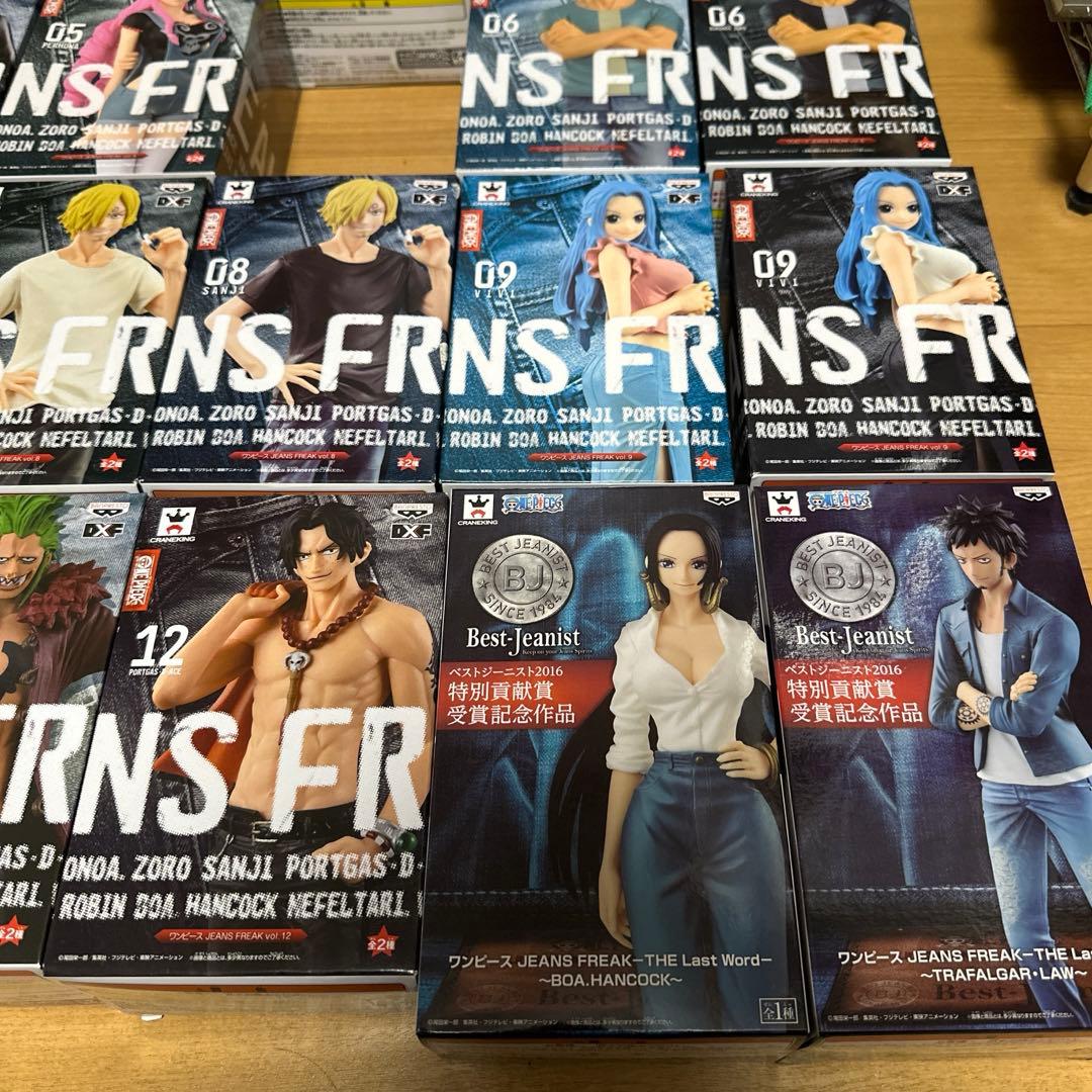 ワンピースフィギュア　JEANSFREAK まとめ売り　23個セット　ジーンズ