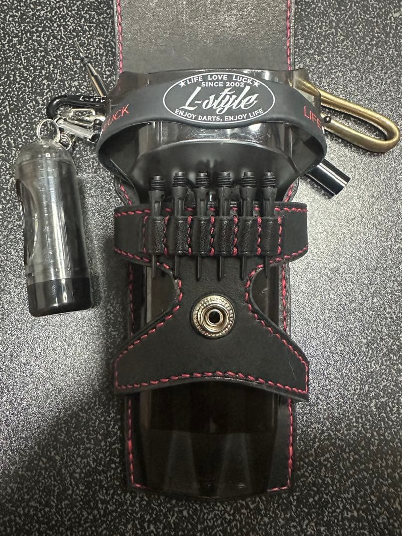 ダーツケースカバー（黒×黒）①