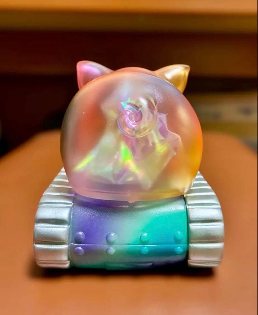 【レア】アートジャンキー　ブタタン（ク）　クリアピンク&GID 蓄光