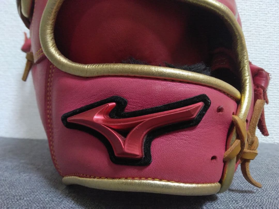 ミズノ一般軟式外野手 ウィルドライブレッド 左投げ(左利き)用