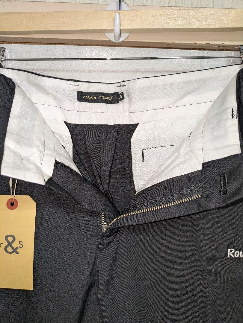 Rough and Swell Duckbills ブラックパンツ　XLサイズ