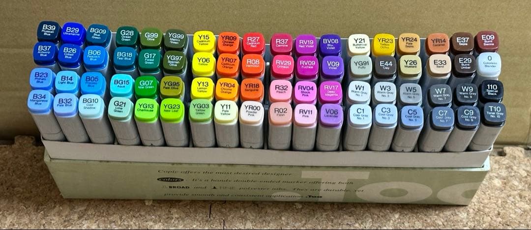 コピック　クラシック　72色セット×2 144色セット