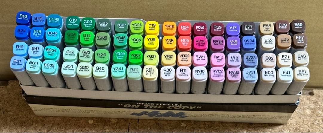 コピック　クラシック　72色セット×2 144色セット