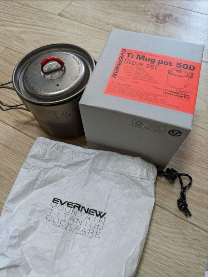 EVERNEW（エバニュー） Ti Mug pot 500 ストーブセット