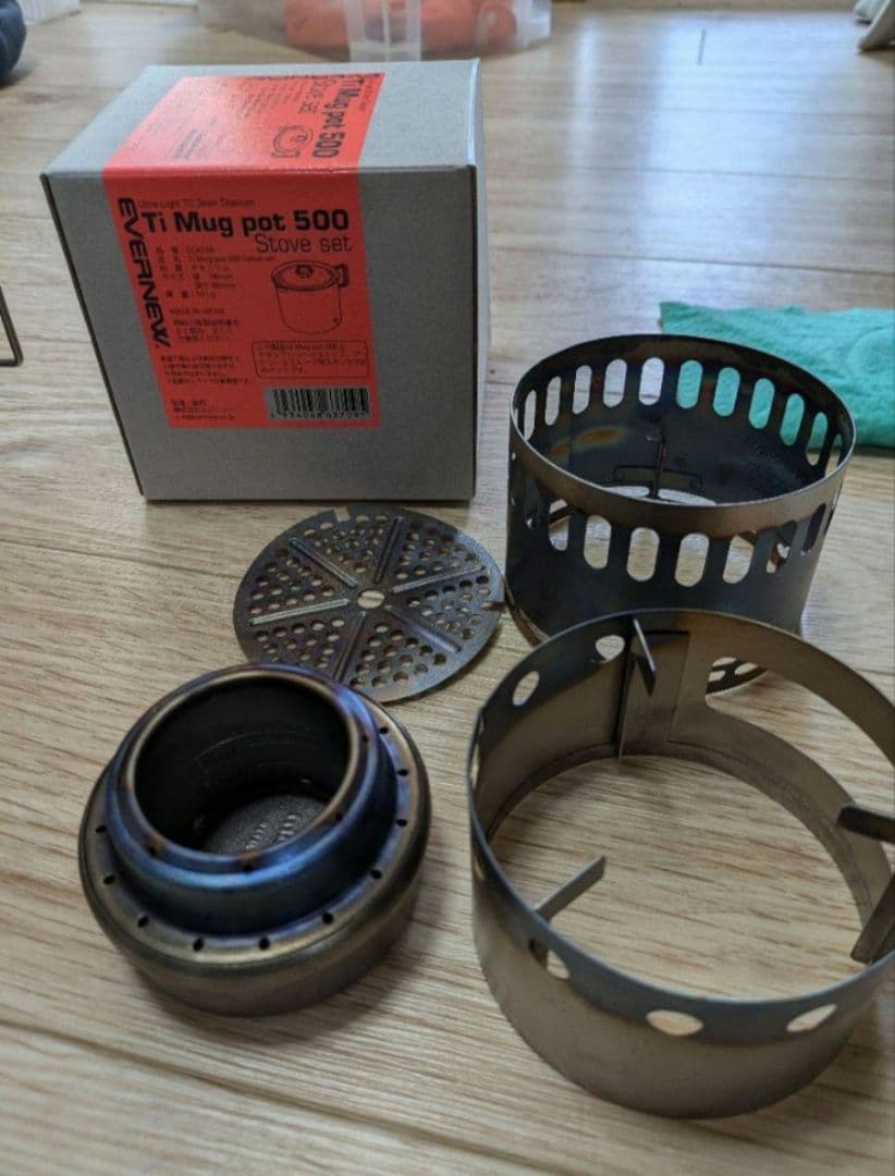 EVERNEW（エバニュー） Ti Mug pot 500 ストーブセット