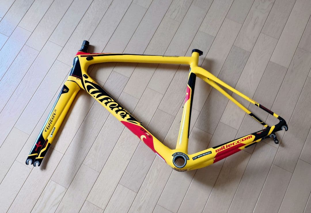 Wilier GTR SL ロードバイクフレーム イエロー Mサイズ